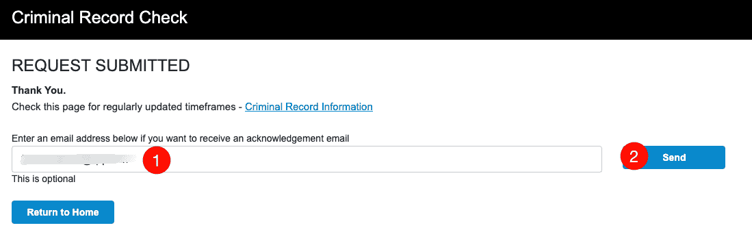 提交成功确认页